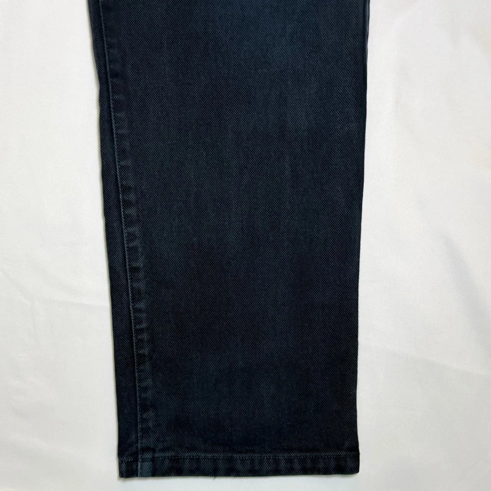 Vintage 2001 DKNY Black Wash Denim 100% Cotton Classic Retro Y2K Straight Jeans